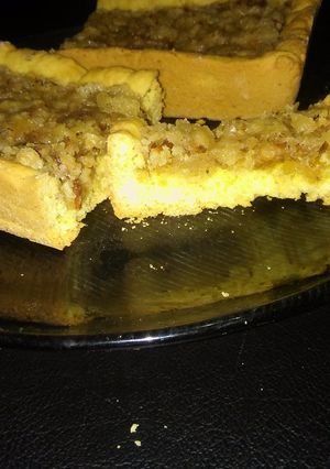 Una foto de Mini tarta de nuez
