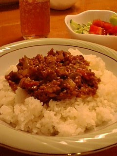 A picture of Dry Curry with Summer Vegetables.