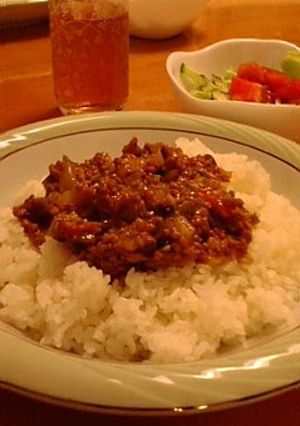 A picture of Dry Curry with Summer Vegetables.
