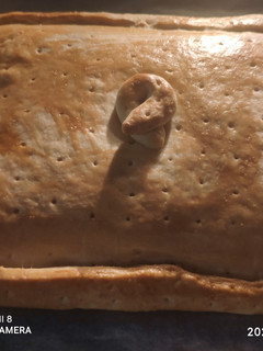 Una foto de Empanada de pollo estilo Mercadona en Mambo!!