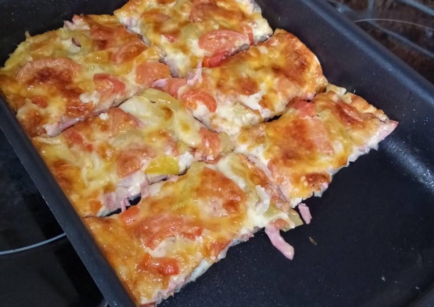 быстрая пицца в духовке на кефире вкусная пошагово с фото пошагово фото 63