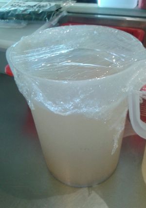 A picture of Dashi Water.