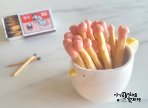 聖誕療癒系～童話故事裡的火柴棒餅乾 的食譜成品照片