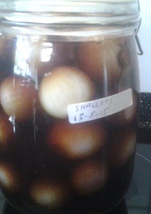 A picture of Pickled Shallots.