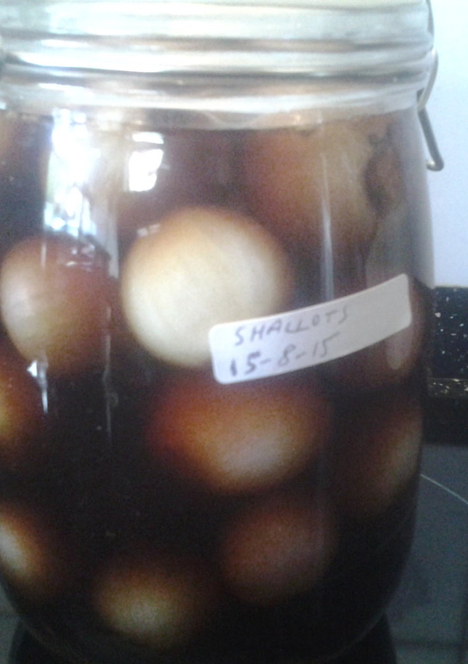 A picture of Pickled Shallots.