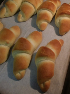 A picture of Mom's Crescent Rolls.