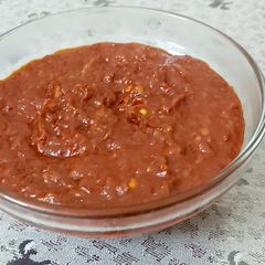 A picture of Szechuan sauce.