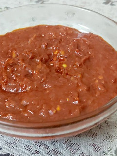 A picture of Szechuan sauce.
