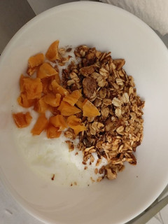 Una foto de Granola de avena