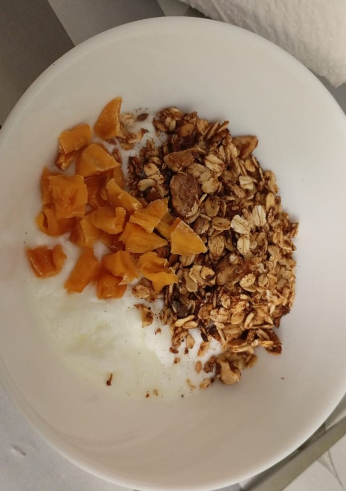 Una foto de Granola de avena