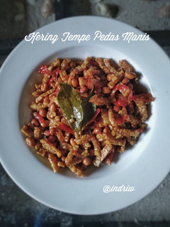 Foto resep Kering Tempe Pedas Manis