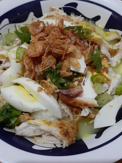 Foto resep Bubur ayam kuah kuning (rice cooker)