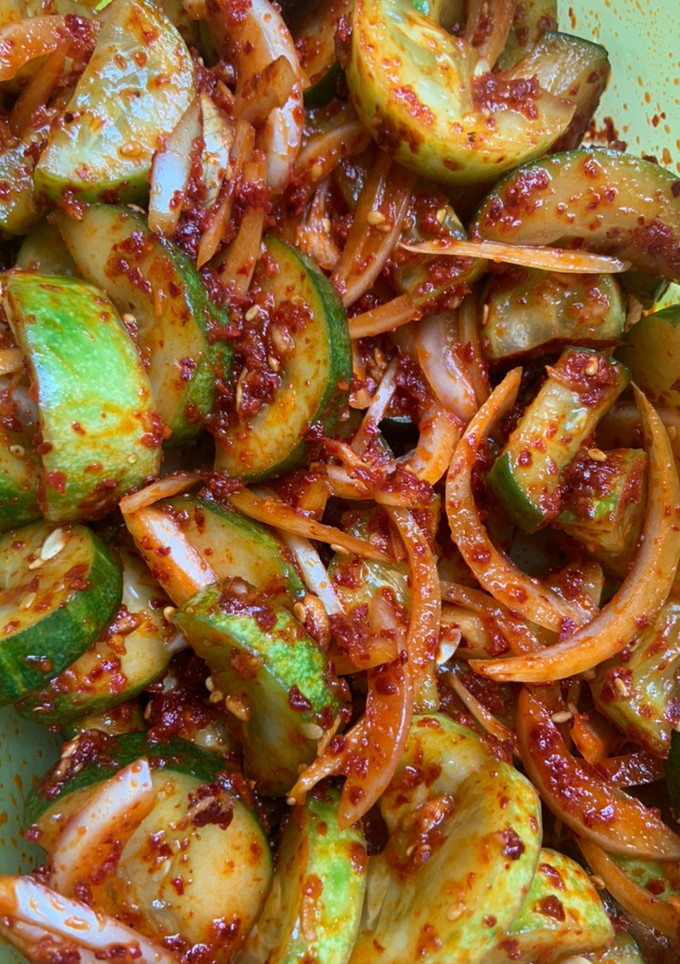 Foto resep Kimchi timun