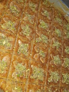 صورة لوصفة هريسه بالقشطه