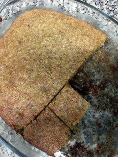 A picture of Semolina Pistachio Cake.