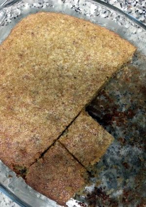 A picture of Semolina Pistachio Cake.