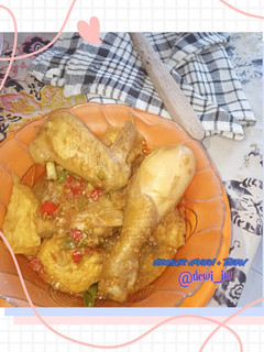 Foto resep Semur ayam + tahu