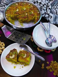 صورة لوصفة دحدح كنايف 😋