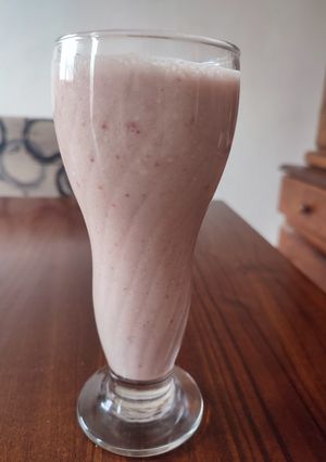 Una foto de Batido proteico