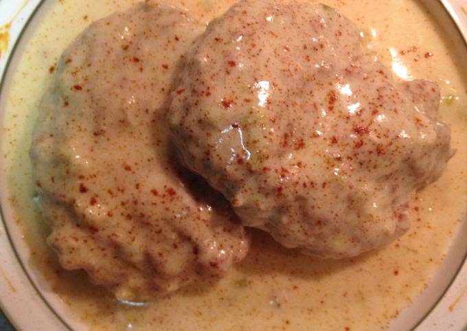 TurkeyBurger Steaks And Gravy