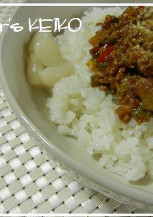 A picture of [Farmhouse Recipe] Dry Curry with Eggplant.