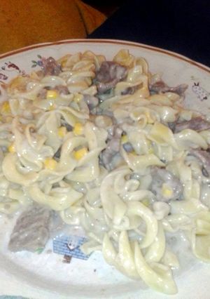 A picture of stroganoff.