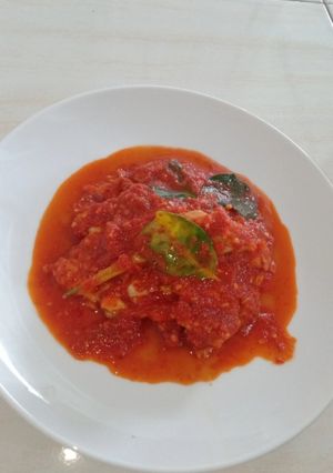Foto resep Telur caplok balado (simple buat nya)