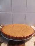 Tarta de bananas y avena
