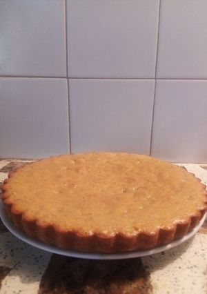 Una foto de Tarta de bananas y avena
