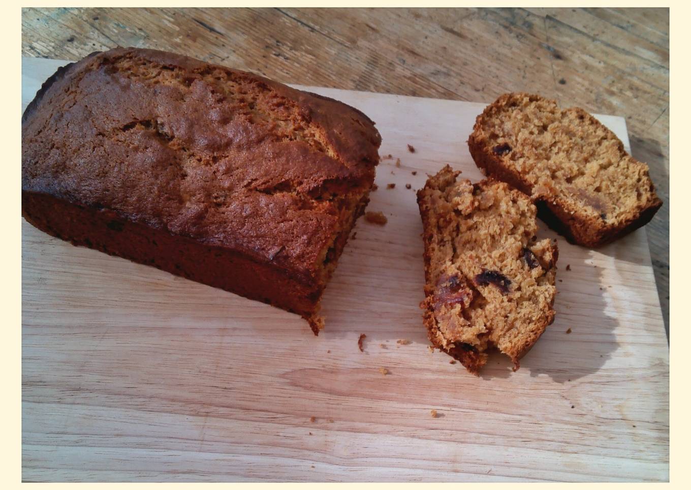 Banana Date Loaf