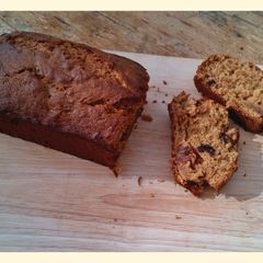 A picture of Banana Date Loaf.