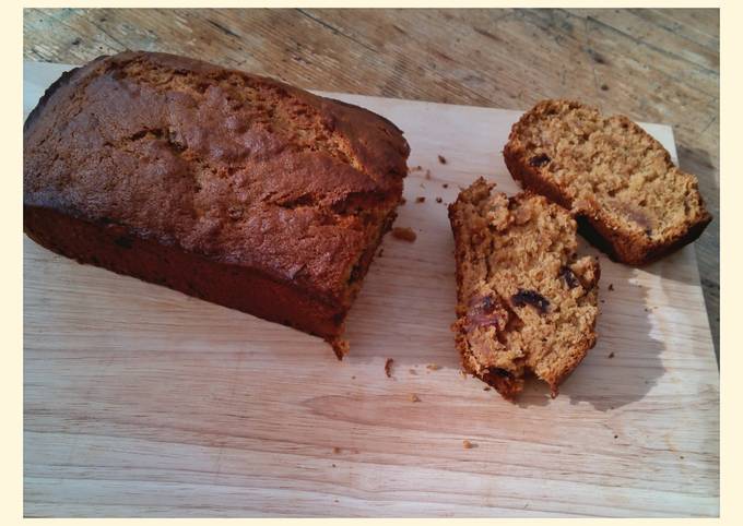 Banana Date Loaf