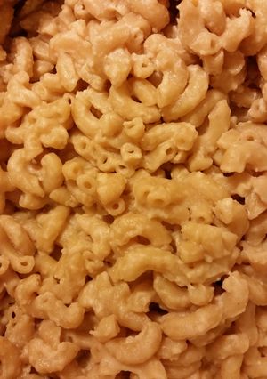 A picture of Beefy parm noodles.
