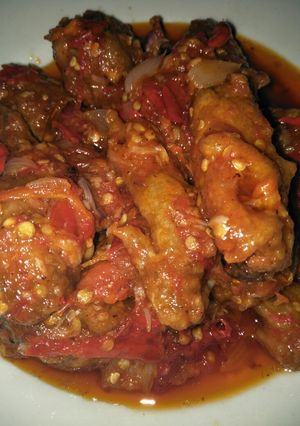 Foto resep Ayam krispi balado