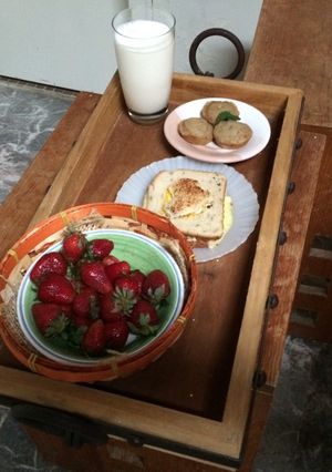 Una foto de Desayuno día de las madres a la cama