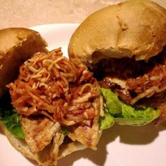 A picture of Vietnamese Style Chicken Sandwiches.