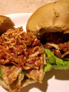 A picture of Vietnamese Style Chicken Sandwiches.