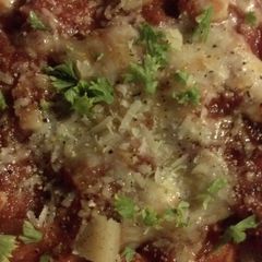 A picture of Eggplant Parmesan.
