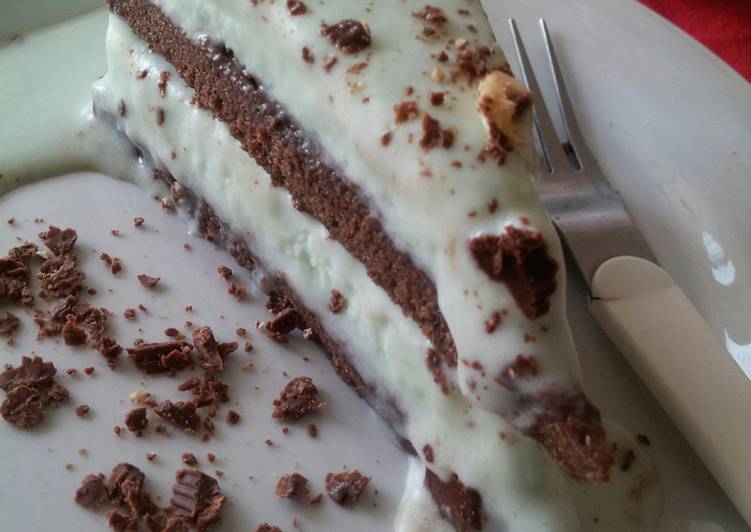Steps to Make Perfect AMIEs CHOCO MINT Cake