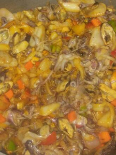 Una foto de Arroz con mariscos