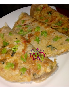 A picture of Egg paratha.