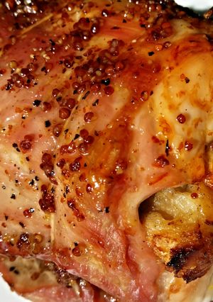 A picture of Bacon and Apple Stuffed Pork Loin.