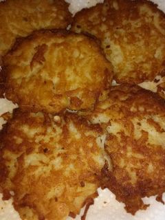 A picture of Nikki's Quickie Potato Pancakes.