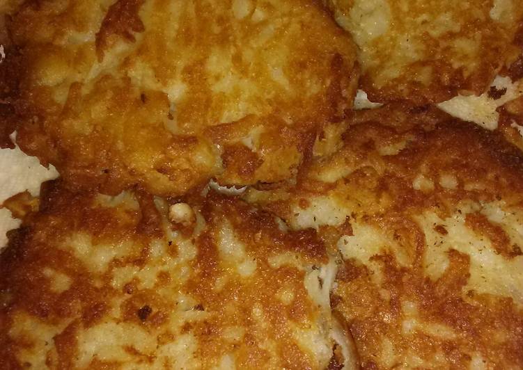 Nikki's Quickie Potato Pancakes