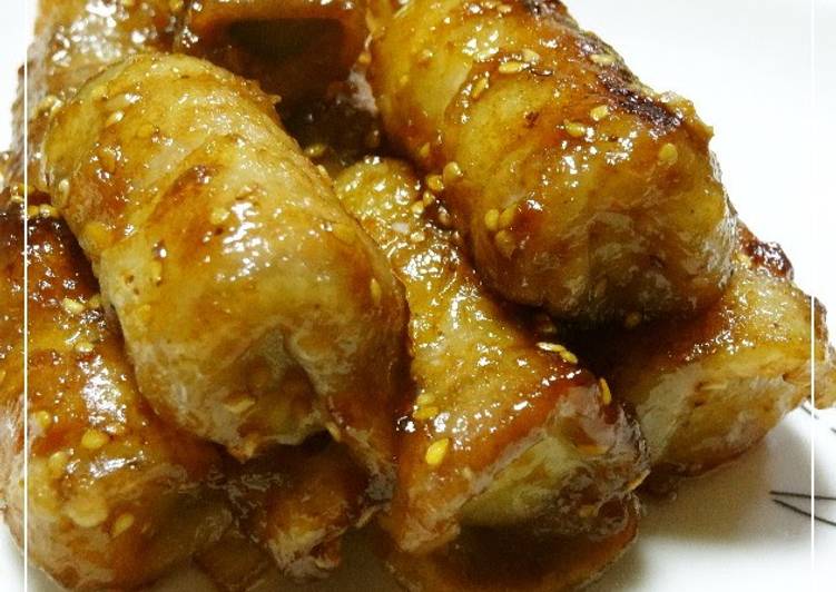 Simple Way to Cook Appetizing My Family's Favorite Meat-Wrapped Koya Dofu