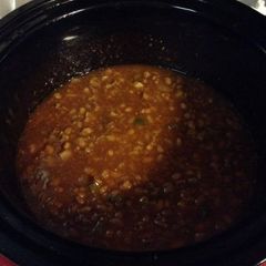 A picture of Mamaw's Baked Beans.