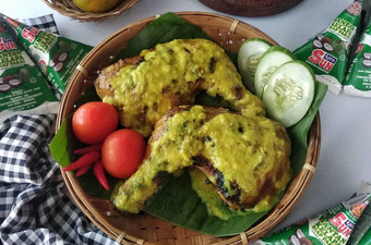 Cara Bikin Ayam Panggang Bumbu Santan Rumahan