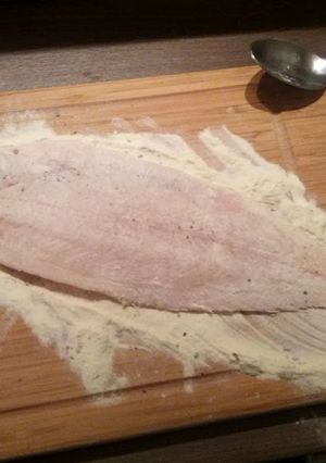 A picture of Flounder filet "Meuniere".