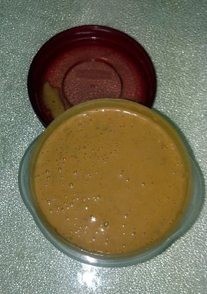 A picture of The Amazing Spicy Peanut Sauce.