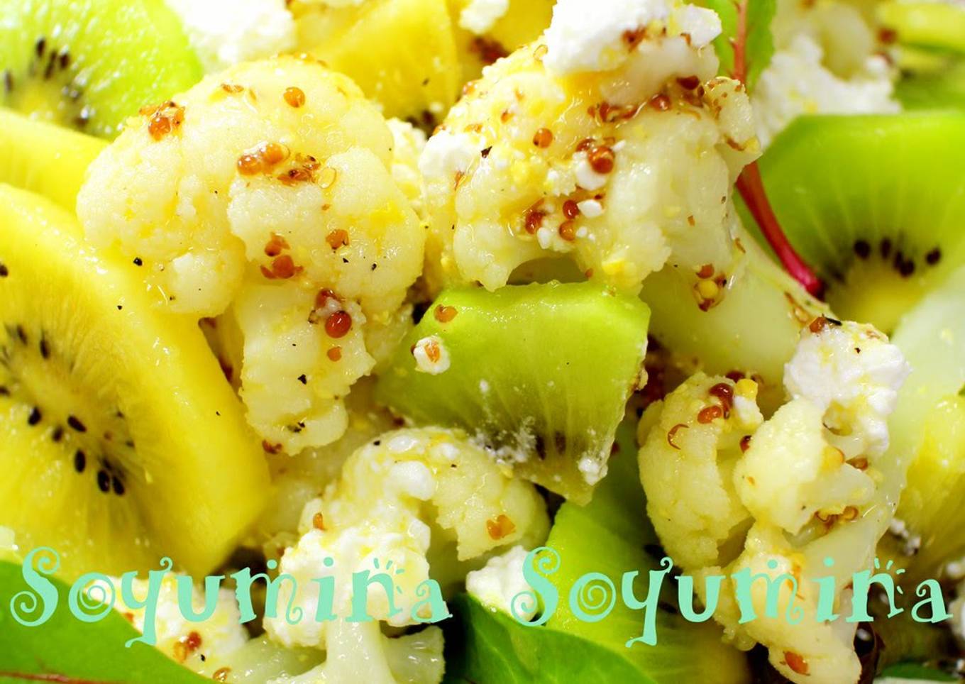 Kiwi & Cauliflower Vitamin C Salad for Beautiful Skin